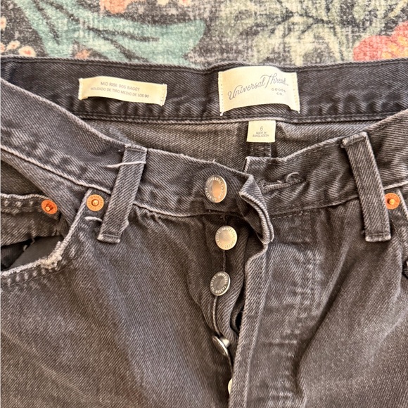 Universal Thread Dark Gray Baggy Jeans - Picture 3 of 5